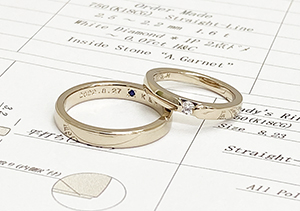 オーダーメイド結婚指輪の魅力  ― 0.1㎜単位で「ちょうどいい」を形に ―